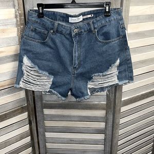 Mini distressed shorts! Forever 21 brand new!!